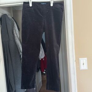 Women’s old navy black velvet pants